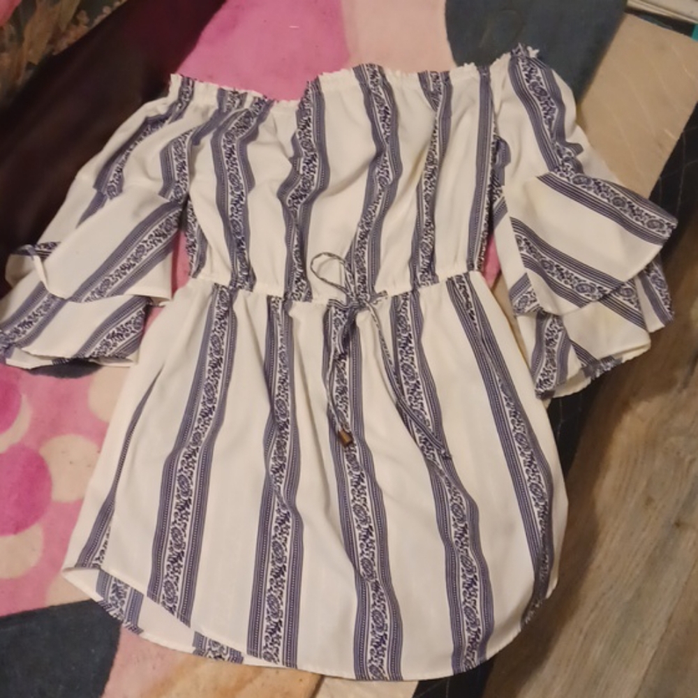 Lightly used off the shoulder dress